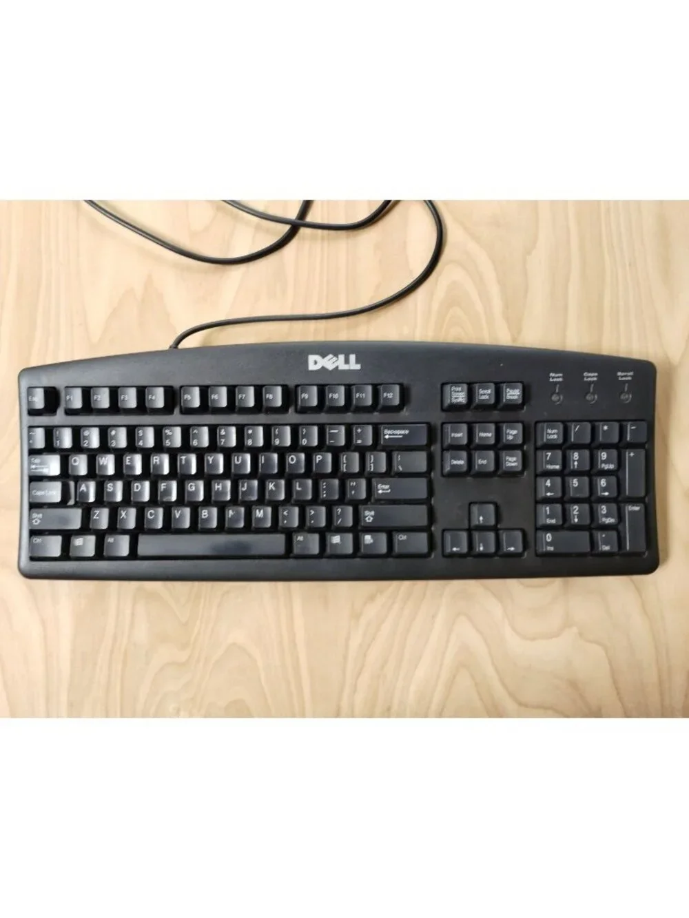 Retro Dell Keyboard Wired RT7D20 - PS/2 Keyboard Vintage